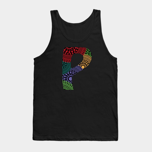 P Aboriginal Art Tank Top by Food in a Can